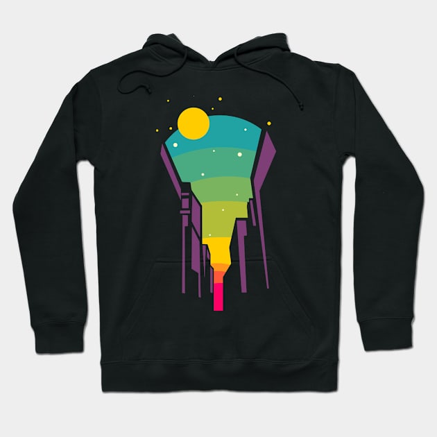 today at night Hoodie by keenkei